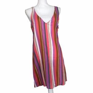 NWT Sunn Lab Swim womens small swim pool coverup Dress open back dress #3726